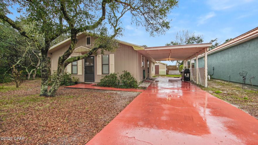 Great Investment property! YES Short Term Rental Allowed. Cute West End Beach House in a quiet neighborhood located just 1 block from the Gulf, also PCB's gorgeous white sandy beaches. Outdoor shower, open floor plan, outside shed, wheelchair access for inside shower. Located conveniently near two grocery stores, five miles from Pier Park, and two miles from 30A.