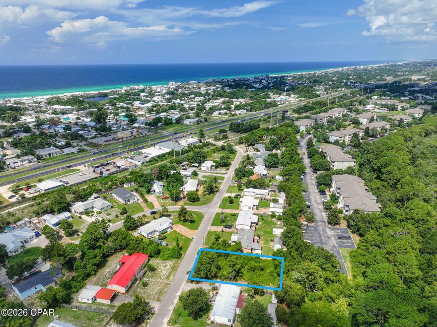 Step into coastal opportunity with this prime .22 of an acre lot at 621 Malaga Place—a tranquil street in Sand Dollar Estates. Just blocks from the Gulf and beach access, this parcel offers endless potential: build your dream beach home, vacation rental, or custom retreat in a no HOA neighborhood. The lot features an easy circular street and ample space for outdoor living, a pool, or RV parking.