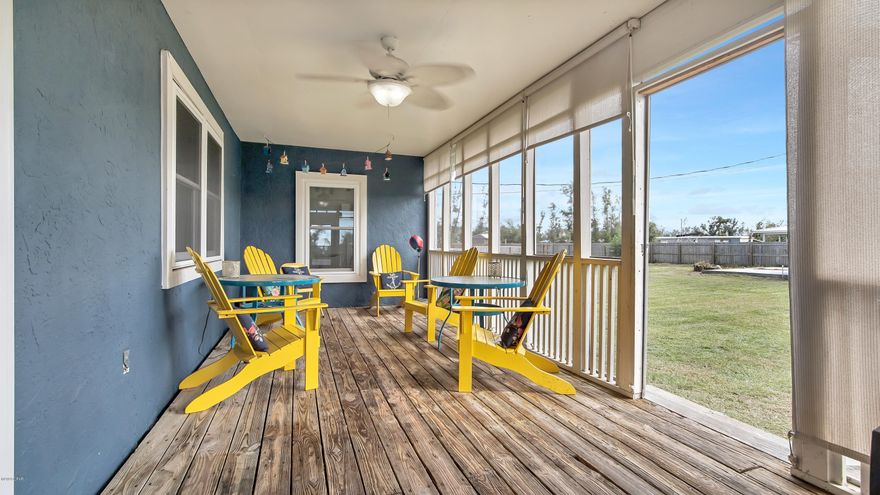 Currently under contract; Sellers accepting backup offers. Check out this charming 3bd/2bth home nestled on almost an acre, just north of Panama City. If you are looking for your retreat from the city with no HOA and plenty of room for an RV, boat, etc, then look no further! This home offers many updated features to include all new roof, restuccoed and attractive exterior paint. The screened in patio lends to outdoor enjoyment, away from pesky mosquitoes and offers additional shade. Interior opens to living room into open kitchen concept, making it easy to entertain and converse. Newly interior paint brightens up the space with all new double hung windows. Master bedroom features it's own en-suite oasis with large jacuzzi tub, seperate shower, double-vanity and walk-in closet. Master also offers patio access to the backyard. New insulation was installed in 2019 and home also includes water softner/filtration system. Additional features include all new 12x16 yard shed. The spacious yard leaves you with endless possiblities to expand on outdoor entertainment. Septic was last inspected and pumped in 2018. Don't miss the opportunity to see this property today! Sizes/measurements are approximate; please verify if important.