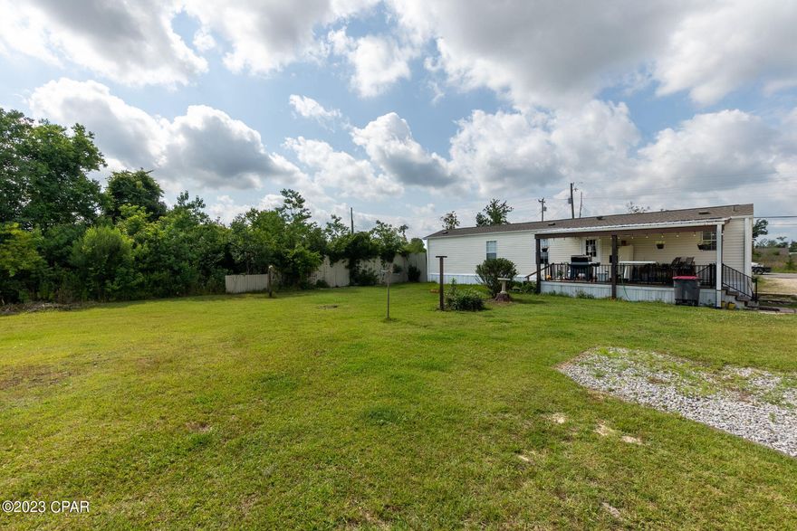 This property is in excellent condition!!! New roof in 2021, sits on .52 of an acre so plenty of room to plant that garden and sit on the large covered back deck to enjoy!  Two shops/shed are in the back for plenty storage////All sizes are approximate buyer to verify if important./////