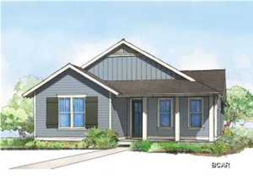 This brand new Huff home (Bayberry plan) offers 1925 square foot, 3 BR/ 3 BA with a 2 car garage. Hardwood flooring in living areas, natural stone Travertine on bathroom floors, granite countertops throughout and 9 foot ceilings. The kitchen will have stainless steel appliances with a gas range. Home is expected to be completed late June 2014. The HOA dues will give homeowners access to the Village Commons Pool & Fitness Center and Lake Powell Dock; UNLIMITED golf with no green fees (cart fees apply) at the Origins Golf Course; and 15% Discount on all food/bev at Fish Out of Water and Gathering Spot & Sushi Bar (both located at WC Inn/Resort). Ask your Sales Agent about St Joe Club & Resorts membership opportunities. Buyers can make upgrades if home is contracted early. The model home