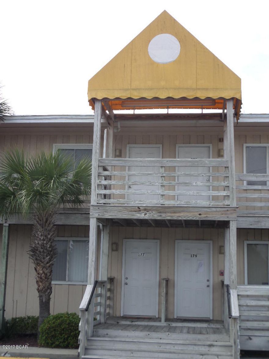 Wonderful waterfront remodeled efficiency-like Condo. Located on the second floor. This unit is completely furnished and has a futon/couch as well as a Murphy bed w/closet. The bedroom has been changed to closet & dressing area, however can be converted back easily. New windows and doors have been recently installed. Convenient to restaurants, shopping, FSU campus & Gulf Coast college. Just minutes away from Panama City Beach! Breath-taking sunsets over looking the bay! W/S/G, pest control included. Sorry, No Pets Permitted. Tenant is responsible for Electric Service.