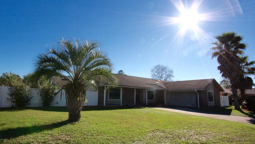 Spacious family home in a quiet neighborhood in Callaway.  This home features 3 bedroom, 2 baths and a large eat in kitchen.  You can enjoy the warmth from fireplace through out the home with the open floor plan. And, during the summer months you will enjoy the fenced in back yard, screened in back patio, and inground pool.