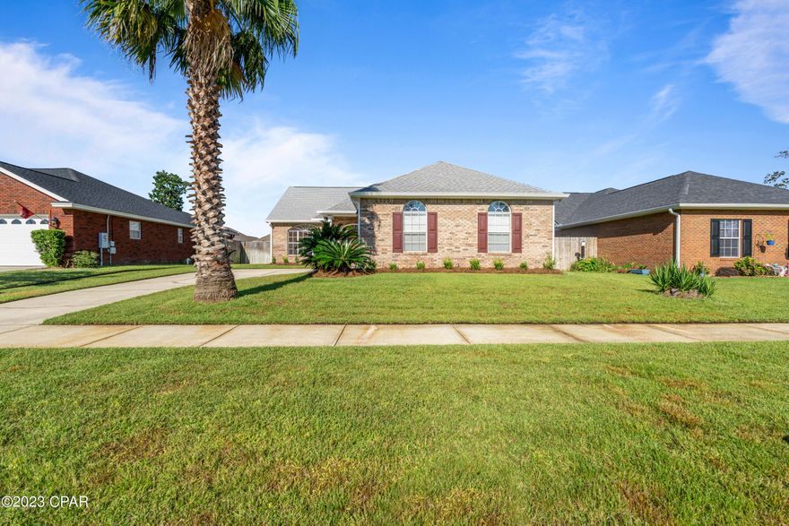 CURRENTLY UNDER CONTRACT, SELLER WILL CONSIDER BACKUP OFFERS.

Welcome to 2210 Camryn's Crossing! This meticulously maintained has just received a few updates, including interior paint, interior lighting fixtures and a BRAND-NEW ROOF.  The home is located in the highly sought-after neighborhood of Camryn's Crossing. Notable features include a gorgeous landscape, sprinkler system, screened in porch, privacy fenced backyard, vaulted ceilings, Florida Room, indoor fireplace (gas), gas stovetop, spacious bedrooms, 2x6 exterior walls with R19 insulation throughout, a Kohler Walk-In Tub in the Master Bath, commercial grade gas hot water heater (2019) and transferrable termite bond with Florida Pest Control. This is truly an incredible home located in a wonderful subdivision. The Camryn's Crossing SD is within close proximity to great schools, restaurants, grocery stores, gas stations, and all other essential services. Call today to schedule your private showing!