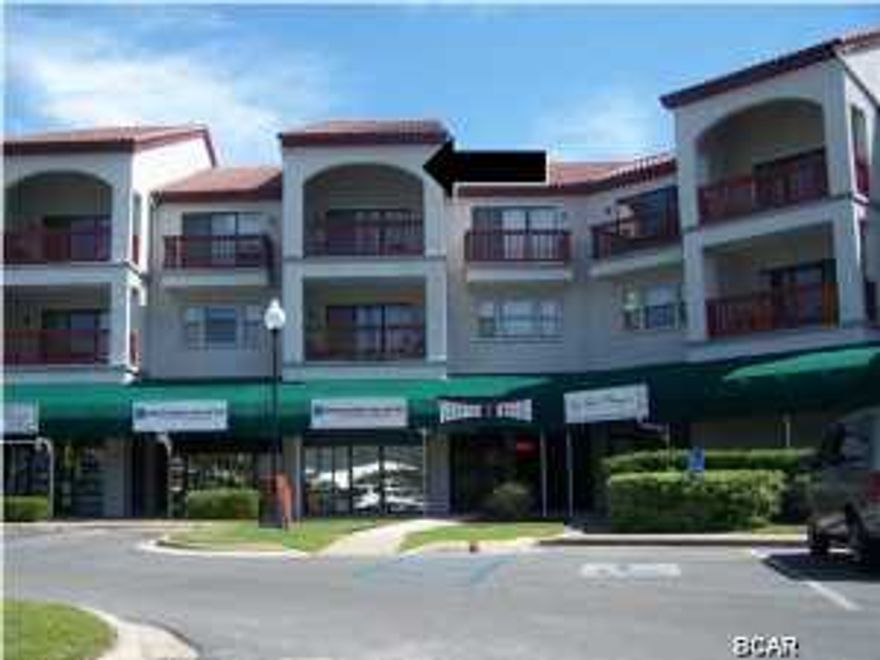 The condominiums at The Plazas of St Thomas are in a perfect location for either a great ''get-a-way'' vacation home or rental investment. There are many amenities to offer: on site rental program, tennis courts, pool, and a boat dock usage, on a first-come-first-serve basis, directly on Grand Lagoon which accesses the Bay and the Gulf. There is also an on site boat storage if needed. With only a short walk across Thomas Drive you will on the world's most beautiful beaches and swimming in the stunning Gulf of Mexico. Also within walking distance you will find restaurants, coffee shop, and entertainment. All sizes are approximate.