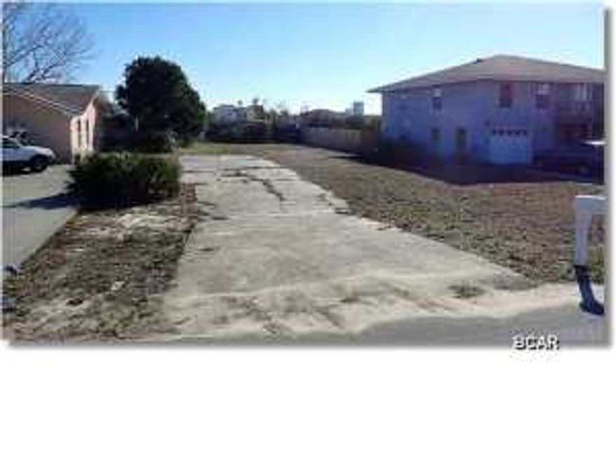 Build your dream house on this large residential lot in a great location. Only .3 mile to the sugar white sands of the Gulf of Mexico and beach accesses 68 and 69. Just .8 miles to Hwy. 79 and 1.7 miles to Pier Park!