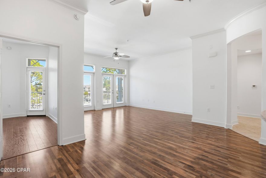 ***OPEN HOUSE - SATURDAY, JAN 24, 10AM-1PM*** CALL FOR GATE CODE. Welcome to Island Reserve 5304. This beautifully updated condo is completely move-in ready and intentionally priced to sell! Ideally situated on the 3rd (top) floor, there are no upstairs neighbors. Plus, you can park on the same level of the parking garage and arrive at your front door with ease. No long treks through hallways and no need for stairs or elevators. 

Inside the unit, the open-concept floor plan impresses with soaring 10-foot ceilings and fresh, modern finishes. The unit was freshly painted in Sherwin Williams Alabaster and features hard surface flooring throughout (no carpet!). The kitchen is equipped with stainless steel appliances, a newer dishwasher, and flows seamlessly into the dining and living areas. Double balcony doors and high windows allow plenty of natural light. The large balcony overlooks a quaint 55+ community, providing a more secluded and private view than the interior-facing units. This split floor plan includes two spacious bedrooms, each with its own walk-in closet and private en-suite bath, offering maximum comfort and privacy. There is a half bath in the hallway plus a laundry closet with an included washer and dryer. For added peace of mind, this home recently completed a home inspection. The water heater is 2019 and the HVAC is 2017. On the exterior, Building 5 has already been repainted and looks fantastic. 

Island Reserve is a gated, perimeter-fenced community known for its incredible resort-style amenities and vibrant atmosphere. It is very much a vacation lifestyle. Residents enjoy a massive 1-acre lagoon pool with waterfalls, a state-of-the-art fitness center, a theater room, and indoor basketball/pickleball courts—perfect for escaping the summer heat or the winter cold! The HOA is active with events and activities, fostering a welcoming neighborhood feel. With no short-term rentals allowed, residents can enjoy a true sense of community year-round. The HOA has completed required inspections and there are no pending special assessments. HOA dues are reasonable at only $619/month. I am the owner and real estate agent. I have upgraded and priced this unit to sell! A video tour is also available. Schedule your showing today!