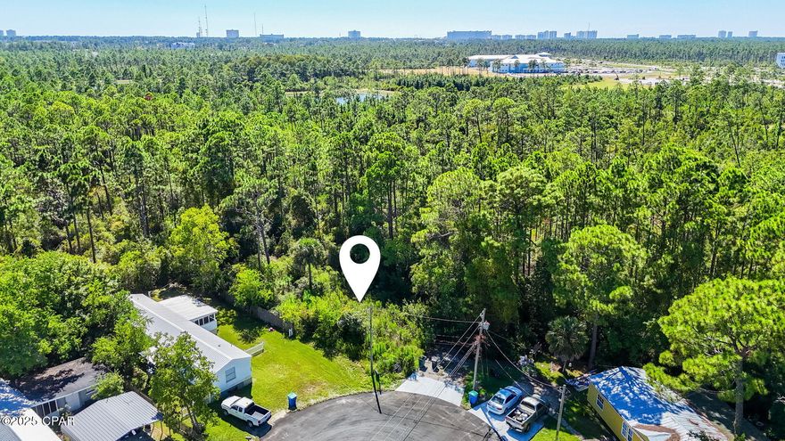 Build your dream home on this quiet cul-de-sac lot in a prime Panama City Beach location! This vacant parcel is easy to show and already has utilities in place, making the building process simple and convenient. Nestled in a peaceful neighborhood setting yet close to shopping, dining, schools, and the world-famous white sand beaches, this homesite offers the perfect blend of privacy and accessibility. Whether you're planning a primary residence, second home, or investment property, this lot is ready for your vision.