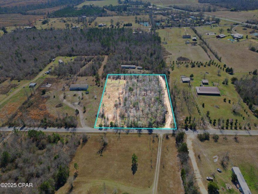 CURRENTLY UNDER CONTRACT, SELLER ACCEPTING BACKUP OFFERS

Discover the perfect 2.38-acre homesite in Altha, Florida, located in the heart of Calhoun County! With zoning that allows for both stick-built and mobile homes, this property offers the flexibility to create the home you've always envisioned.

Nestled in a peaceful rural setting, this property is conveniently located just over an hour from Dothan, AL, and a little over an hour from the world-famous beaches of Panama City Beach. Plus, it's approximately an hour from Northwest Florida Beaches International Airport, making travel a breeze.

If you're looking for peace, privacy, and plenty of space to spread out, this property is a fantastic opportunity. Don't miss your chance to own a piece of Florida's countryside.