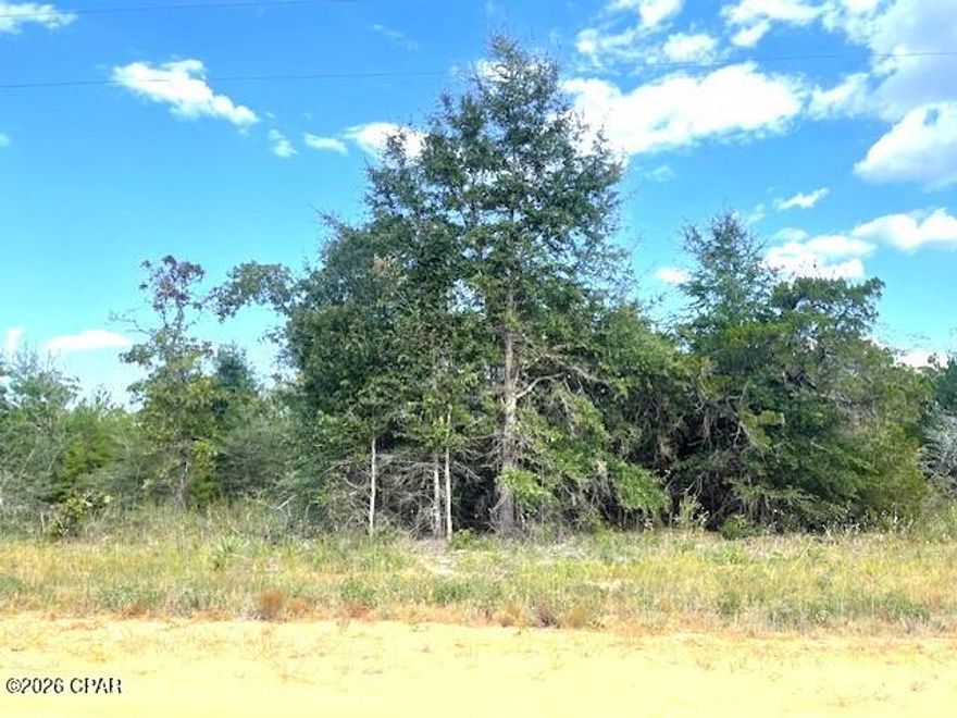 Beautiful building lot in lovely Compass Lake Hills.  This lot is just off of paved Fairview Road and will make a nice building lot for your home or for placing a manufactured home.  
This pristine area is full of wildlife for your enjoyment.  There are deer, turkey, birds of all kind  and pretty butterflies.  This lot has easy access south to Panama City on the coast and north to Marianna for shopping.