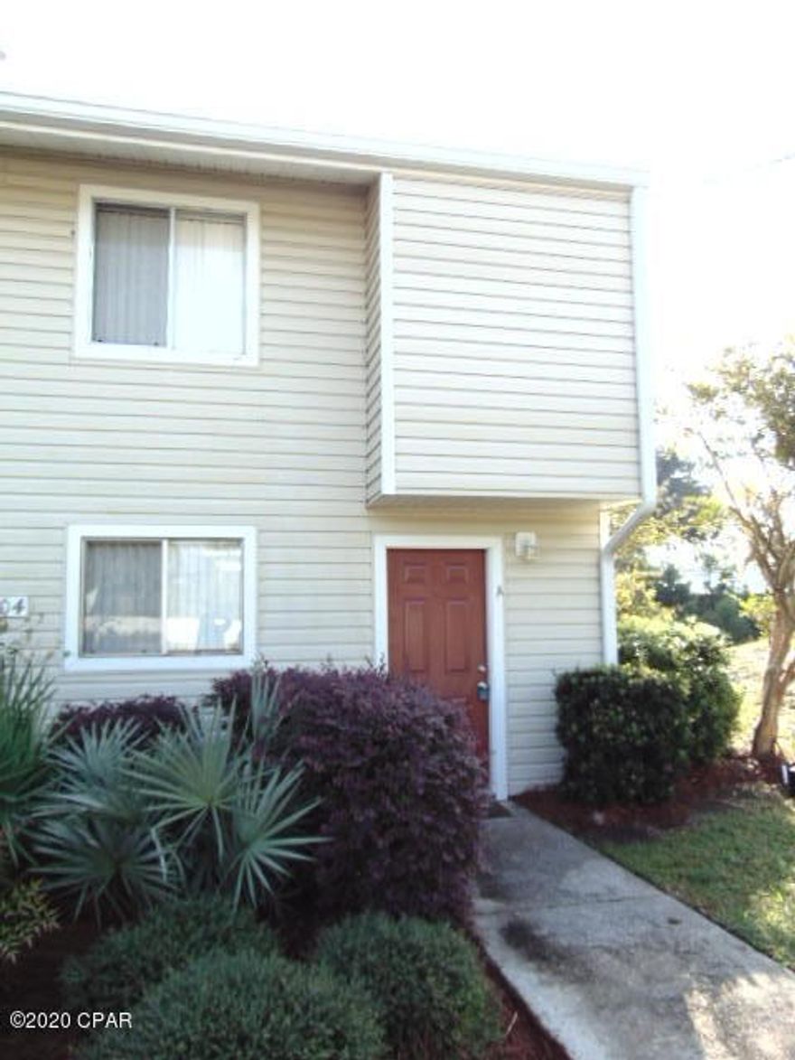 Nice 2 bedroom 1.5 bath 2 Story Townhome in Old Historic St. Andrews. This home features an open living and dining area with sliding glass doors to an open patio. 

This unit is ALL ELECTRIC and has W/D hookups. Bedrooms and full bath are on the second floor. Walking distance to marina, local shops and restaurants. Lawn Service is provided!

NO PETS!

13 month lease is required!