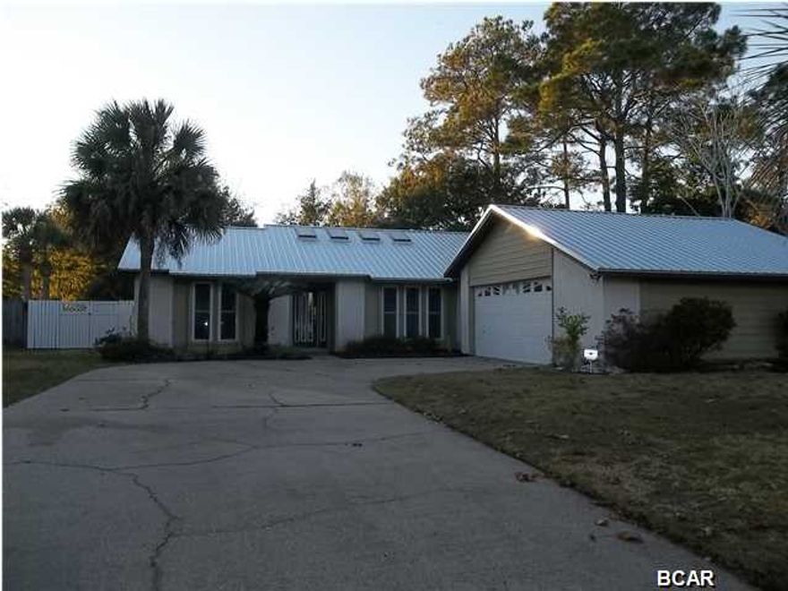 Popular Derby Woods subdivision, right in the heart of Lynn Haven. Great schools, Tommy Smith, Merritt Brown, and Mosely. Almost 2000 square feet according to the Seller, 3 bedrooms and 2 baths. Tile in the kitchen, living room, dining room and the entry. Heated and cooled Florida room, and screened patio leading out to the in-ground pool. Pool liner was replaced in 2012, Pool pump replaced 2010, Pool filter replaced 2013, Over sized garage, Outside A/C new condenser and Motor 2014, Water Heater replaced 2010, new windows 2013, New Roof and sky lights 2014. Bring us an offer!!