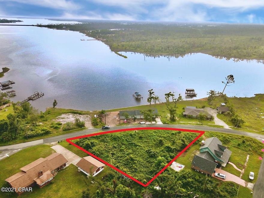 CURRENTLY UNDER CONTRACT, SELLER ACCEPTING BACKUP OFFERS. Amazing corner lot in one of Bay County's most established and desirable communities!! Lots rarely come available and when they do they go quickly! Don't miss this opportunity! 1/2 Acre in College Point just across the street from Mill Bayou with a spectacular view of the water. Build the house of your dreams on this spacious lot and have room to spare for a giant backyard. Potential circle drive entrance off two streets. Leave your front yard and take a short stroll to one of the two waterfront parks in the area (Issac Byrd or Lauren Merriam Park) Located near some of the best schools that Bay County has to offer and a short drive from shopping and dining.