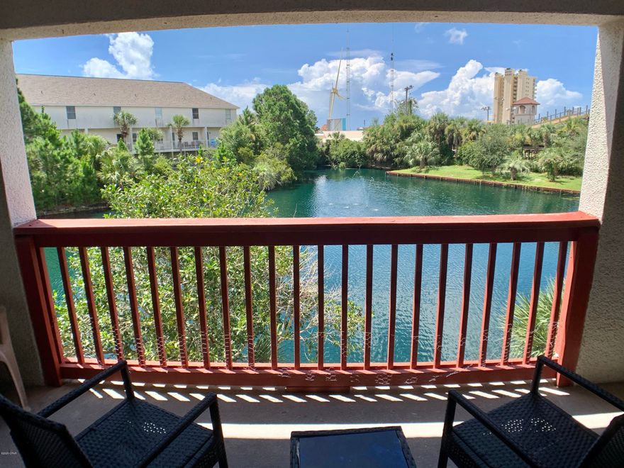 NEW PRICE! UNIQUE: Complex and Condo. St Thomas Square is one block from the World's most beautiful beaches and the Gulf of Mexico. Grand Lagoon runs along its northern side. It has a boat dock and you can be to the bay and Gulf in 20 minutes by boat! Gated community. This condo is one of only 2 like this in St Thomas Square. Huge at 1620 sq ft. can make for a comfortable home at the beach enjoying boating and beaching, or second home. As a vacation rental you can make money to offset many of the costs of second home ownership. Own this unique beach get away and enjoy coastal living in Panama City Beach. Air conditioner and air handler replaced in 2018 $4797, water heater in 2016 $895, 2106 washer and dryer $1050.