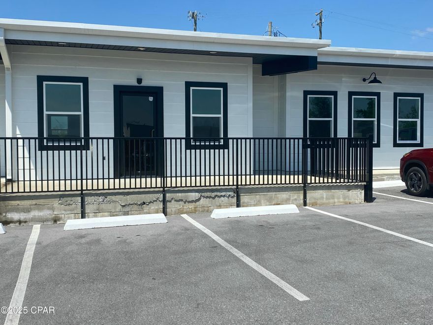 Vanilla Shell space available to first class office building. Your client can help design the interior, then enjoy newly finished office space for their business in a great location, just off the intersection of Cherry St. and Hwy 98.