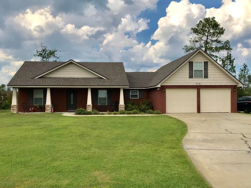 This beautiful custom built  home has just been REDUCED 15K! It has  well been taken care of. So many features you will love in this home .Beautiful Black Walnut flooring, granite counter tops w/stainless steel appliances and custom cabinets. Split bedroom plan and and two of bedrooms share a jack and jill bath. Master bath has a claw foot soaker tub and separate shower, and 2 walk in closets, there also a upstairs bonus room and just off foyer a nice small office. Also it has very large lot and is located in the popular Kirkland Manor subdivision.