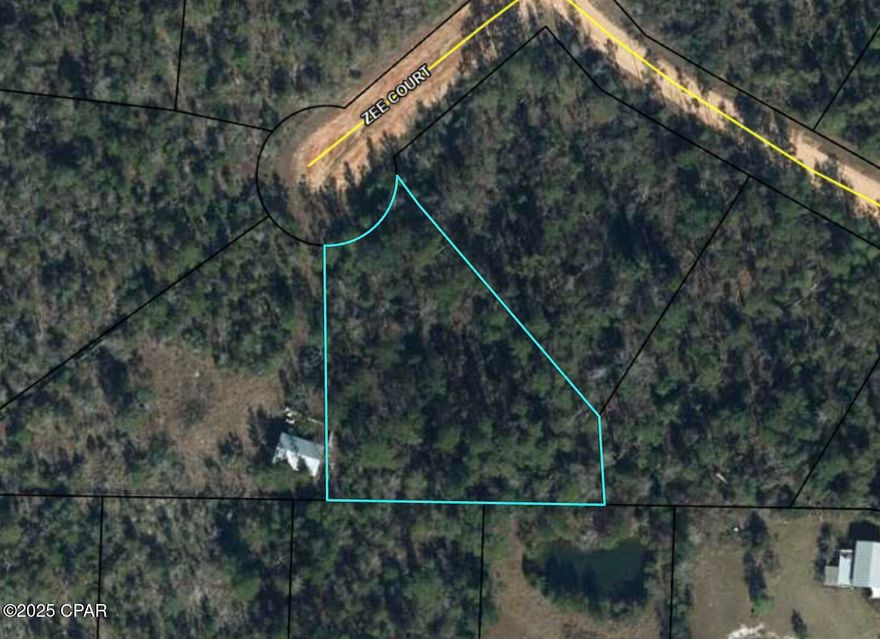 1.25-acre homesite on Zee Court in Compass Lake in the Hills community!

Tucked away in a peaceful setting, this property offers the perfect backdrop for your dream home, vacation getaway, or future investment. Compass Lake residents enjoy a wide range of amenities including a clubhouse with pool, tennis courts, horse stables, and even a frisbee golf course.

Outdoor enthusiasts will love having access to two stunning lakes. McCormick Lake is private to residents and ideal for quiet kayaking or paddleboarding, while Compass Lake—just down by the clubhouse—is perfect for motorized boating, jet skiing, fishing, and more. The lakefront snack shack, The Cove, even hosts live music events, making it a great place to unwind after a day on the water.

Conveniently located just 7 miles from I-10, about 30 minutes from Panama City, and 40 minutes to Dothan, Alabama, this property offers both tranquility and accessibility. With ample room to build and so many recreational options nearby, it's the ideal blend of privacy, nature, and community living.

$135 annual fee to be apart of the HOA.