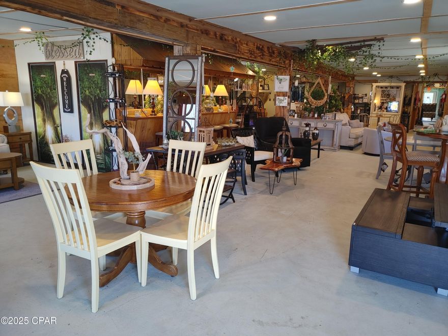 The Treehouse is an established new and used furniture store that also carries home decor, gifts and jewelry. Business has been in operation for 2 years and is growing and well received. Customers love the unique selection of merchandise offered. This listing is for the business, good will, and inventory only. The building alone and the business with the real estate are listed separately in MLS system. Lease available on the building if interested in keeping the current location