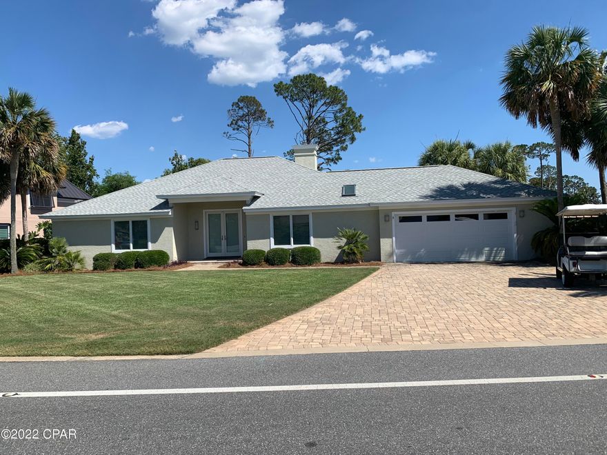This beautiful Bay Point home has been totally remodeled since Hurricane Michael with a new roof, windows, doors, garage door and much more! The home features hardwood and tile flooring, new, solid wood cabinets, upscale appliances, heated flooring in the master bath, and an enclose pool. A must see!