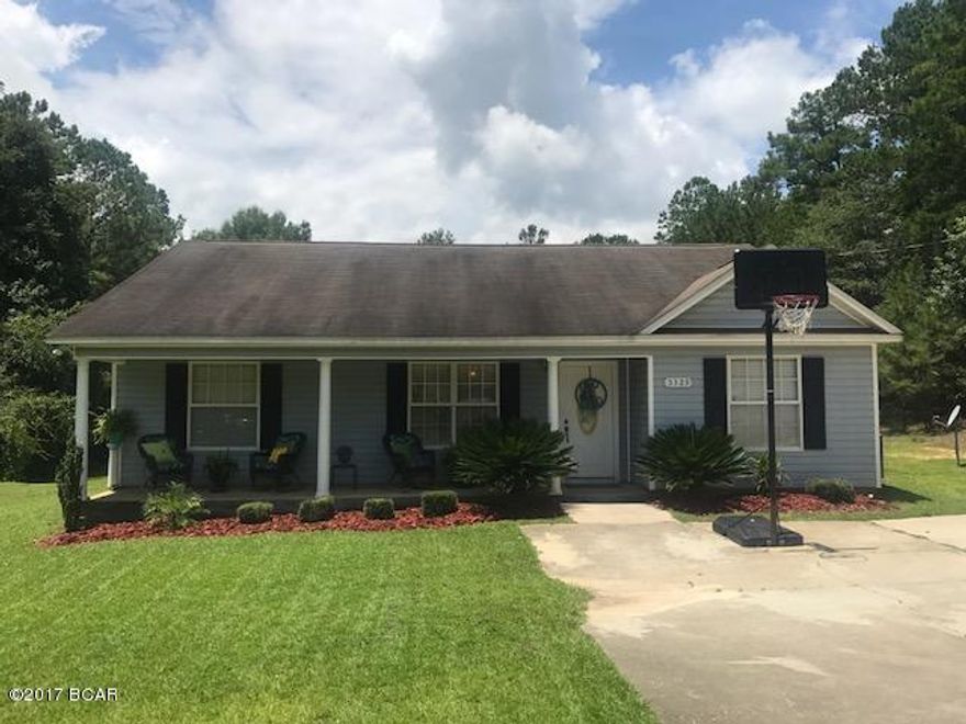 Cute 3 bedroom, 2 bath home with a split bedroom design.  When you step in the front door it feels like home with a large living room and arched entry way to the dining area. Large kitchen with lots of counter space. Spacious master bedroom with master bath.  Located just outside of Marianna in a quiet neighborhood.  This home has been well maintained and is waiting for you!  Call today to make an appointment to see it!