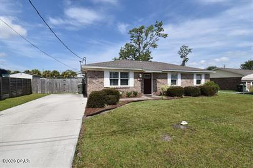 Its a beautiful 3-bedroom 1 bath located in the heart of Lynn Haven. This property is a fully fenced in back yard with washer and dryer, refrigerator, microwave and dishwasher.REQUIREMENTS TO RENT: Primary Tenant MUST apply FIRST at https://fullsailrealty.managebuilding.com/Resident/rental-application/new, we will run a background check and call you to set up a showing within 1 bus day. Visit our website to confirm availability and see all qualifications.  ONLY IF YOU DECIDE TO RENT after your showing, we will charge fees and complete final approvals prior to Lease signing. All Tenants over 18 must submit applications for approval. Call the OFFICE for questions. Security Deposit on this property is optional thru Obligo.