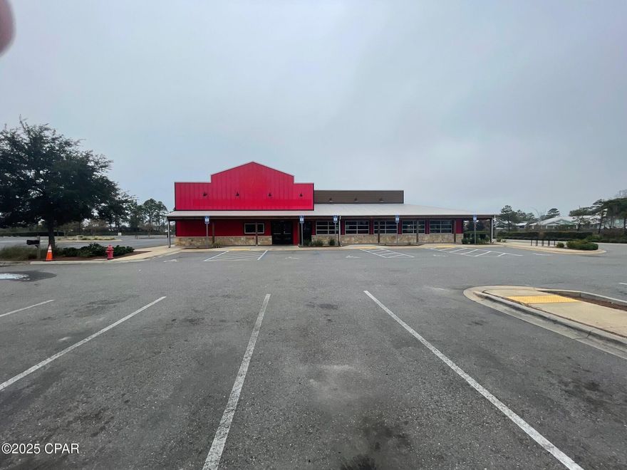 Former Restaurant with excellent visibility to PCB Pkwy.  Built in 2021 with 153 Parking spaces on 3.67 acres.
