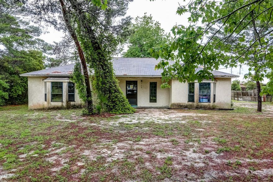 Welcome to your new income property!  562 N Lakeshore Dr  is only 4 minutes away from Laguna Beach.  Your renter/vacationer could enjoy scuba diving, swimming, and surfing on the pristine beach.   This Bay County ranch style home offers approximately 2,000 square feet of living space with 3 bedrooms and 2 full bathrooms.  The rooms are spacious. The lot is 0.33 acre. The back yard is fenced in .  With some upgrades and enhancements this home could generate income year round. This property is bank owned.  It is sold in “as-is” condition without repairs or warranty.  Buyer is responsible for verifying all information contained in this listing.