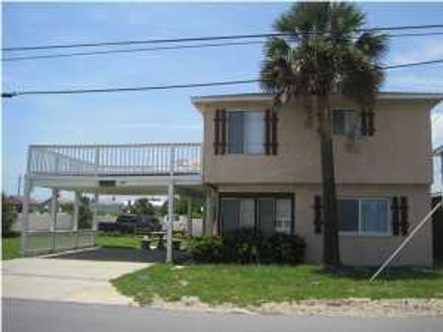 LOCATION!! LOCATION!! LOCATION!!! Just steps away from the Gulf of Mexico. Priced to sell quick!!! If you have been dreaming about owning a piece of paradise?? This is it!! Only 600 ft away from the Gulf. This 3BR/2BA well maintained, fully furnished home is centrally located, close to shopping, dining, schools, Pier Park, Frank Brown Recreational Park, North West Florida Beaches International Airport, entertainment and more... With some updating, you can make this house your beach get a-way or your primary home. The heating and cooling unit was replaced in 2011, new front windows, new storm doors and deck. This property has never been rented. This is truly a unique, great opportunity and will not last long!!