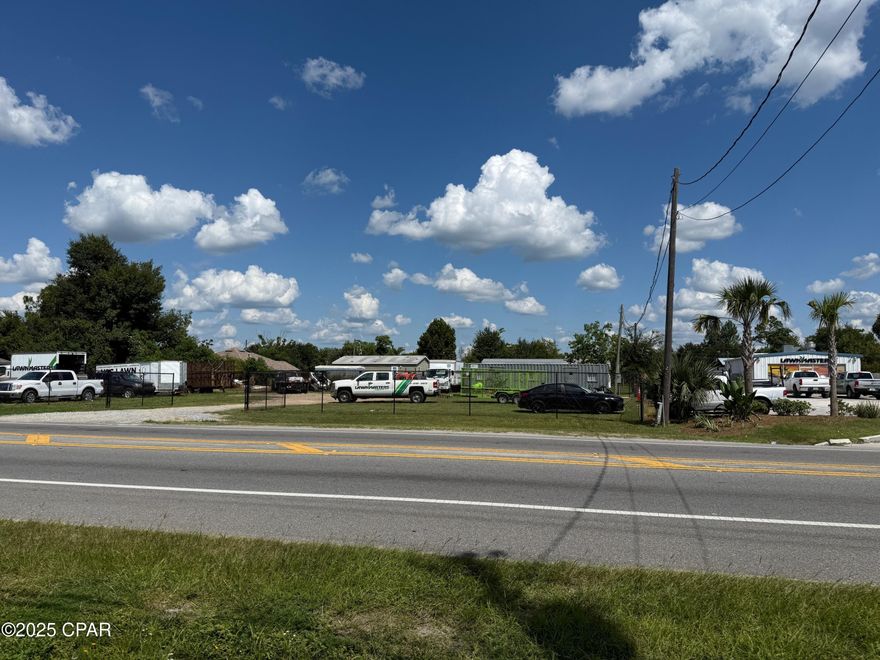 Income Producing Vacant Land! $12,000 per year with increase next year to $14,400 per year. Parcel consist of .47 acre fenced commercial vacant lot with 159 foot of highway frontage just a quarter mile south of highway 231. Many possibilities for future development such as a small metal office/warehouse. See attached survey.
Owner is Florida Real Estate Licensee.