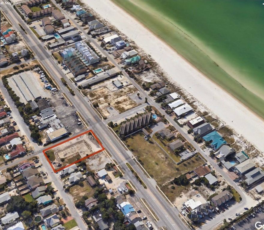 PRIME LOCATION FOR INVESTORS/DEVELOPERS-PANAMA CITY BEACH IS ONE OF THE HOTTEST REAL ESTATE MARKETS IN THE USA WITH RECORD BREAKING TOURISM AND SUBSTANTIAL GROWTH. Don't miss out on this Prime Commercial Property located on the highly sought after Thomas Drive business corridor. Multiple parcels are being sold together to make one fantastic piece of property. A three story building would have breathtaking views of the Beautiful Gulf of Mexico! The C-1 zoning provides flexibility in its allowable uses, with easy access from three road fronts. Bring your offer today!