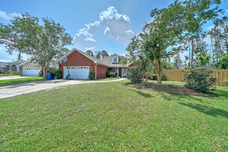 CURRENTLY UNDER CONTRACT; SELLER ACCEPTING BACKUP OFFERS- 4040 Ilex Circle is in a popular ''Northshore'' neighborhood AND in a great location!  It has 4 Bedrooms and 2 baths, a 2 car garage, a screened porch, and a large fenced yard!  It is a brick home with a preferred split plan. The 4th bedroom is actually a bonus room (with a window and a closet) up the steps near the garage entrance. Add a pool in the oversized yard or just enjoy the outdoor living. There is a fireplace for ambiance and a separate dining area for special occasions or family dinners. If schools are important to you, you will treasure this neighborhood. No Homeowner Association fees here----just most owners who care about keeping their properties in good shape out of ''PRIDE''.
