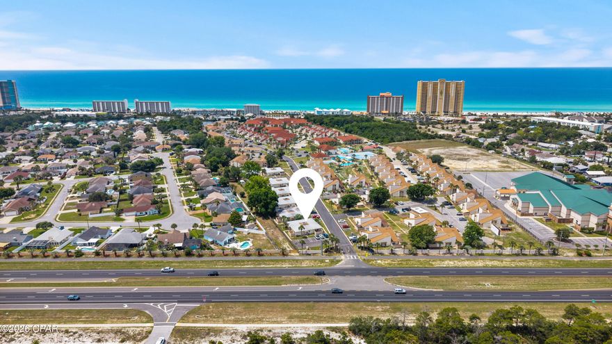 Tucked inside Phase I of the gated Horizon South community, this fully furnished 1-bedroom, 1-bath condo puts you in one of the most convenient spots on the west end of Panama City Beach -- close to everything, yet still tucked away enough to feel like a getaway. Just a short walk or golf cart ride to the beach, with quick access to Back Beach Road for easy navigation around town.

The condo has been well maintained and is completely move-in ready, while still leaving plenty of room for colorful upgrades, custom design touches, or future value-add potential. Bright layout, spacious bedroom, private patio, and easy coastal living without the pressure of taking on a full renovation project.

Horizon South is known for its resort-style setup with private beach access, multiple pools (4), hot tub, fitness center, mini golf, tennis, pickleball and basketball courts, shuffleboard, playground, and gated entry. HOA fees cover cable, water, sewer, trash, and pest control.

Only minutes from Pier Park, about 8 miles from Rosemary Beach, and approximately 14 miles from Northwest Florida Beaches International Airport -- making this a strong option for a personal beach place, second home, or short-term rental investment.