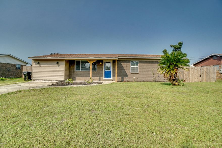 PRICED TO SELL! Come see this 3 bedroom 2 bath home completely updated with a bonus room. Inside this home is Bamboo flooring and brand new paint. Outside you will find a new roof and siding. The spacious yard will include a fence and storage shed. All new A/C system!! Seller offering a Home Warranty up to $400.