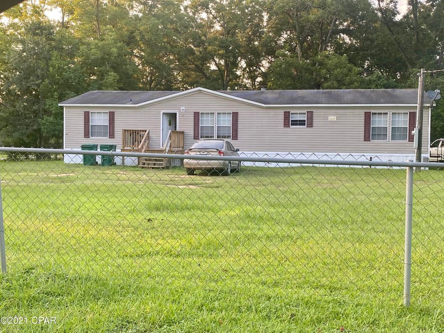 Great double wide  mobile home located in town.