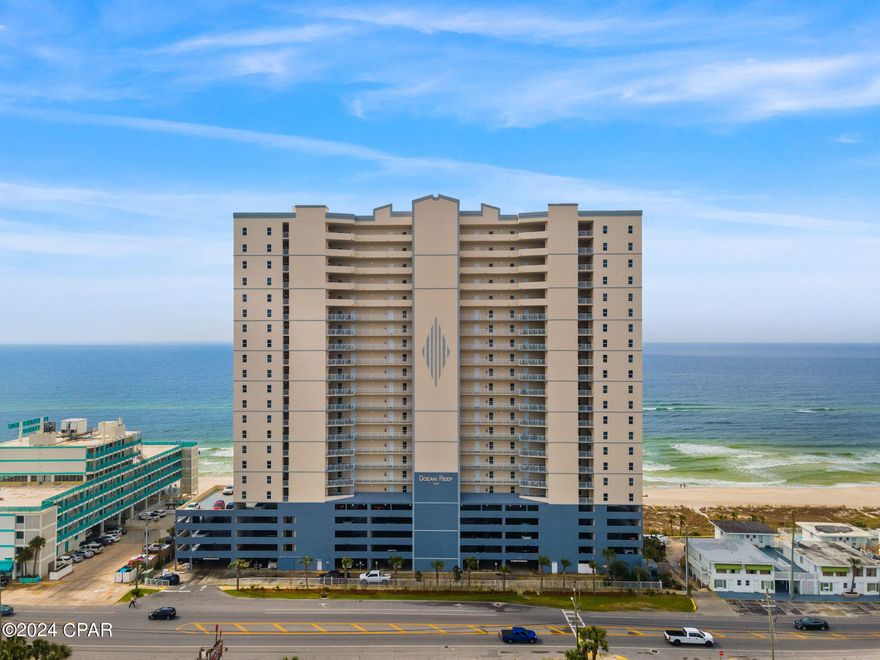 Discover Your Perfect Beachfront Escape! This stunning Gulf-front condo offers a rare blend of luxury, style, and convenience, making it the ultimate coastal retreat. Fully furnished and generating income, this 2-bedroom, 2-bath sanctuary comes with DEEDED parking and offers breathtaking panoramic Gulf views from the primary bedroom—imagine waking up to the soothing sounds of waves every morning! With elegant tile flooring throughout and dedicated parking right under the building, this unit is designed for both comfort and practicality. The real showstopper? A spacious private balcony that stretches out to showcase sweeping views of the Gulf. Whether you're enjoying your morning coffee or a sunset glass of wine, this is the perfect spot to relax and take in the beauty of the ocean breeze.
Ocean Reef Condominium Resort delivers unmatched amenities, including a Gulf-front heated pool, indoor heated pool, hot tub, steam room, sauna, a state-of-the-art fitness center, a grilling area, and a designated pet space. Ideally located in the heart of Panama City Beach, you're just steps from top restaurants like Runaway Island, Pier Park shopping, and a variety of local attractions. Convenience is at your doorstep!
Effortless access to your condo is guaranteed with deeded parking beneath the building and direct elevator access—no street crossings required. This highly sought-after condo is consistently rented, providing instant rental income. It comfortably sleeps six guests with a convenient pull-out couch, making it perfect for families or groups looking for the ultimate getaway.
Ocean Reef Resort invites you to indulge in a wealth of resort-style amenities—unwind in the hot tub, relax in the sauna, swim in the indoor and outdoor pools, or enjoy 334 feet of pristine beach, complete with wash-off stations and dune walkovers. Additionally, there is free WiFi throughout the property, making it easy to stay connected during your stay. Local attractions like go-karts and mini-golf are just minutes away for extra family fun.
With professional management and proactive measures in place to comply with upcoming condo law changes, this property is not just a dream retreat, but a secure investment for the future.
Don't let this opportunity slip away—Ocean Reef 805 is your chance to own a piece of paradise with income potential, resort-style amenities, and a location that can't be beat. Your dream beach escape is waiting!