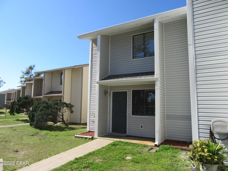 Very attractive 2 bedroom 1.5 bath 2 story townhouse within minutes of Tyndall AFB, shopping, dining, and schools. This town home features a laundry room, breakfast bar, half bath downstairs, all new appliances, wood plank flooring, new carpet, new paint and trim and upgraded fixtures. All property sizes and ages are approximate, please measure and/or verify if important. School assignments are subject to change, please check with Bay County for most accurate information. Deposit is the same as one month's rent. Pets allowed with owner approval and a $300.00 NON-REFUNDABLE pet fee applies per pet. Breed restrictions apply.