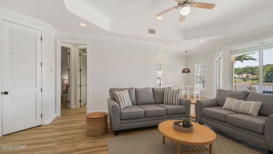 Discover luxury living in this beautifully renovated 3-bedroom, 3 bathroom home, Nestled within the exclusive gates of Sandestin Golf and Beach Resort.  With stunning lake views, this property offers the perfect blend of relaxation and elegance. One small dog may be considered.