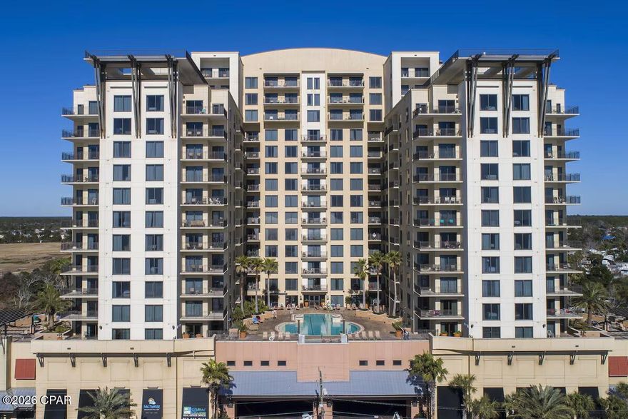 This beautifully maintained studio condo offers the perfect blend of coastal comfort and investment opportunity just steps from the sugar-white sands of Panama City Beach.
Thoughtfully designed for efficiency and relaxation, the open-concept layout features a well-equipped kitchenette, flexible living space, and a private balcony ideal for enjoying Gulf breezes and vibrant sunsets. Whether used as a personal beach escape or a high-performing short-term rental, this unit delivers exceptional versatility.
Residents and guests of Origin at Seahaven enjoy resort-style amenities including a rooftop pool and hot tub with panoramic Gulf views, fitness center, private movie theater, and owner's lounge. With deeded beach access directly across the street and just minutes from top dining, shopping, and entertainment at Pier Park, the location is unmatched.
Don't miss this opportunity to own an affordable coastal retreat in one of Panama City Beach's most sought-after destinations with strong rental demand and year-round appeal.