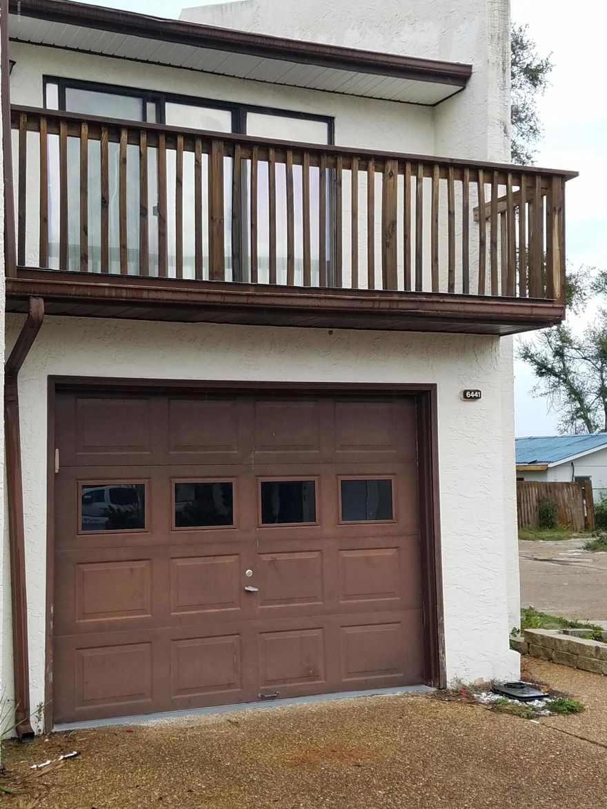 2 bed, 2.5 bath townhouse on East Bay at the Dupont Bridge leading to TAFB. NEW flooring. Large bedrooms, one car garage, patio, new balcony off master bedroom. W/D hook-up. No pets.