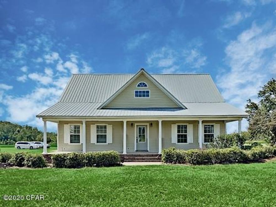 Immaculate 4 bedroom/ 2 bath two-story country home located on 10 wide open acres.  Private rural setting with a beautiful scenic view that offers plenty of room for the kids to run and play.  Open floor concept with a spacious living room, dining room and kitchen complete with lots of cabinets and a eat-in breakfast bar with a vegetable/bar sink. Extra features include over sized, walk-in wash room with mop sink and lots of windows through out the home to let the sun shine in. Recent updates include two new HVAC units, fresh paint and new carpet in the master bedroom and closet. All of this and much more situated 3.5 miles east of Chipley and just one hour north of the World's Most Beautiful Beaches of the Florida Gulf Coast.  This house is move-in ready so don't miss out!