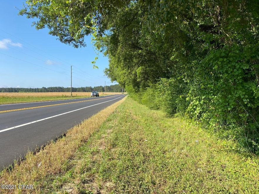7.46 acres located in Jackson County Florida on a paved road, this parcel of land has nice trees and plenty of road frontage.   The uses are plentiful.  Great place to use to hold your livestock or home site.  Call today for your appointment!!