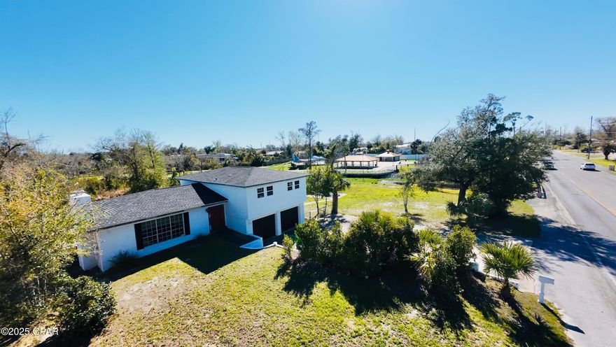 Welcome to 6008 Cherry Street - the perfect chance to turn potential into your dream home awaits in Panama City, Florida. A true hidden gem that is a great fixer-upper for property, investment and real estate enthusiasts boasting 1,876 square feet of space for you to add your personal touch and style. This oversized lot, next to Veteran's Park, is situated on .59 acres near Tyndall Air Force Base and features a split-level single-family home with 4 bedrooms, 2.5 baths, 2-car garage, PRIVATE POOL, new roof installed in 2019, open layout floor plan and more that wait for your creative mind and personal touch - don't miss out on owning this retreat in Panama City!