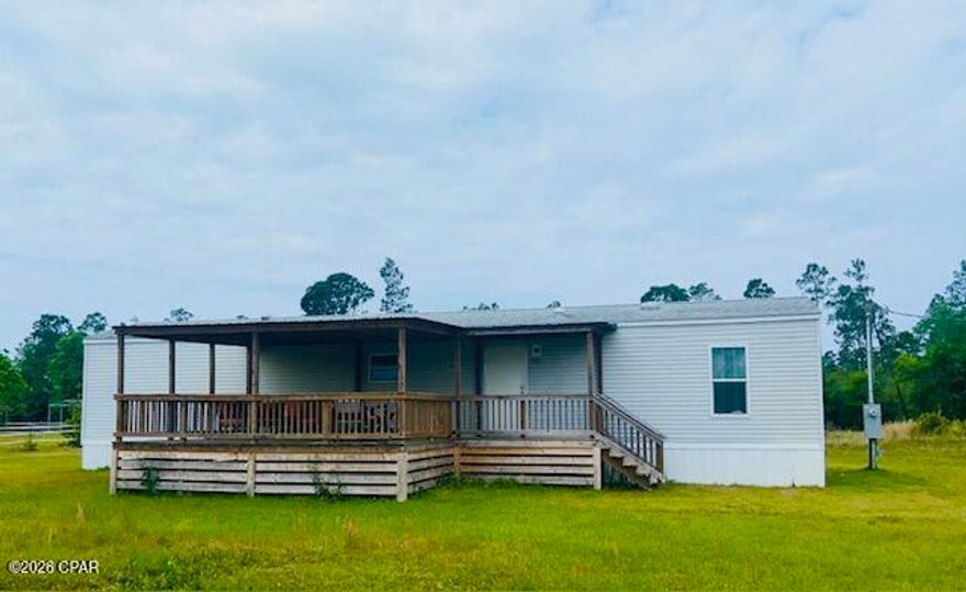 Tucked away at the end of a quiet dead-end road, this beautifully maintained 2018 manufactured home offers the rare combination of privacy, space, and like-new condition. With only one year of total occupancy, the home feels fresh, clean, and move-in ready.

Situated on a full acre, this 3-bedroom, 2-bath residence is designed for both comfort and connection to the outdoors. The standout feature is the expansive covered front deck--an ideal setting for morning coffee, evening unwinding, or hosting gatherings year-round. A covered back deck adds even more functional outdoor living space.

Inside, you'll find a well-kept interior with a functional layout, complemented by the added convenience of an included washer and dryer.

With no neighbors across the street and additional privacy along one side, this property offers a peaceful setting while still being within reach of everyday conveniences. Whether you're looking for a primary residence, a second home, or an investment opportunity, this one checks all the boxes.

Selling will consider a partial seller financing option.