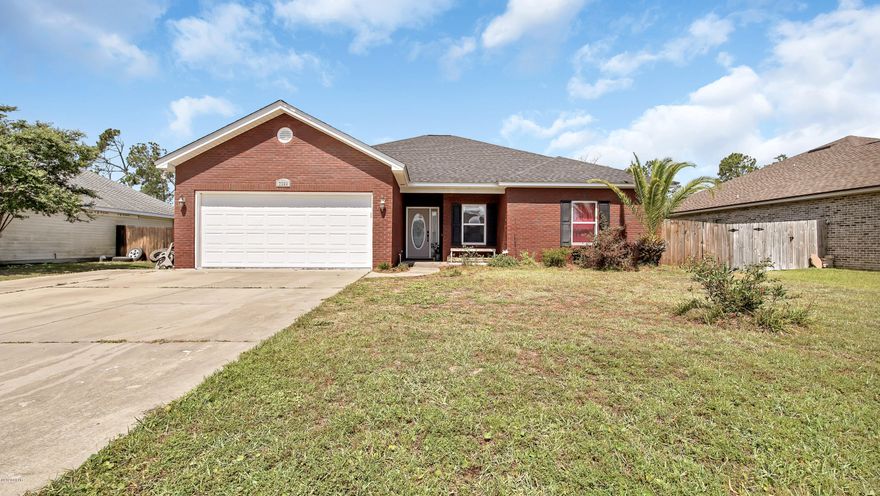 'CURRENTLY UNDER CONTRACT, SELLER ACCEPTING BACKUP OFFERS'You do not want to miss this move in ready custom built home! This home has it all starting with 3 spacious bedrooms PLUS a bonus room! There is luxury laminate wood flooring, ceramic tile, high ceilings throughout with tray ceilings in master bedroom & bonus Room. The kitchen is sure to impress with its large dining area, kitchen island with breakfast bar and granite counter tops!  The commercial grade large refrigerator & freezer are perfect for any family! Custom hard wood cabinetry with pull out slider drawer features. Master Bedroom is spacious, featuring a huge bathroom with Jacuzzi tub w/double vanity, private toilet room & his and her closets. The additional bedroom are spacious as well. If you are searching for homes in thi There is a large additional bath with 2 linen storage closets, 1/2 bath, separate Laundry room & a large open office space/ common area which would make a great home office area or Mud Room space. This is a custom built home with many extras! The Exterior has lots of curb appeal, extra wide driveway, sprinkler system, large spacious Privacy fenced back yard!. Make your appointment to view this lovely home today! ***All Measurements Approximate, please verify if important***