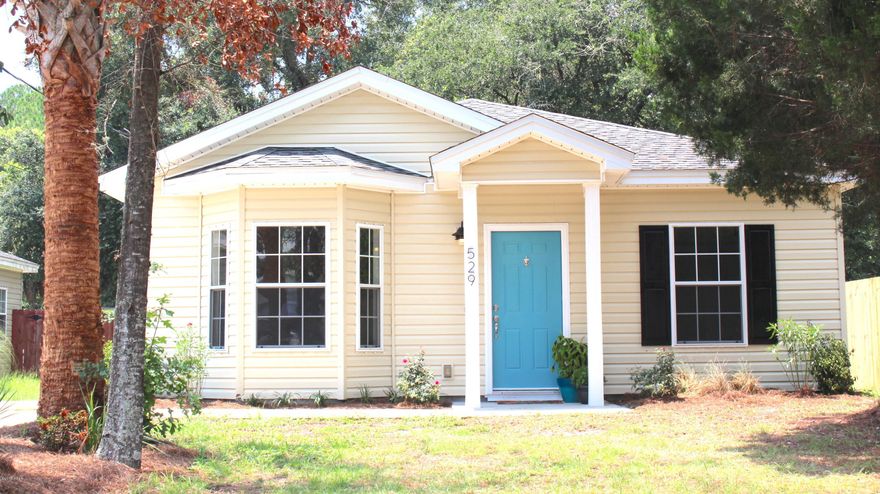 INCREDIBLE PRICE ON CHARMING 3 BEDROOM/2 BATHROOM COTTAGE!  CLOSE TO TYNDALL AIR FORCE BASE.  FRESHLY PAINTED AND LANDSCAPED,  COMPLETELY UPDATED WITH BOARD AND BATTEN, NEW BACKSPLASH AND NEW STAINLESS APPLIANCES IN KITCHEN. LIVING ROOM AND HALL HAVE BRAND NEW WOOD LAMINATE FLOORING. ALL BEDROOMS HAVE NEW CARPET AND CLOSETS WITH ADDITIONAL OVERHEAD STORAGE. HURRICANE SHUTTERS AND SPRINKLER SYSTEM INCLUDED! CUTE, CLEAN AND READY-TO-GO! PLEASE SCHEDULE A VISIT TO SEE IF THIS IS THE HOME FOR YOU! (ALL MEASUREMENTS AND SCHOOL ZONES APPROXIMATE - BUYER TO VERIFY IF IMPORTANT.)