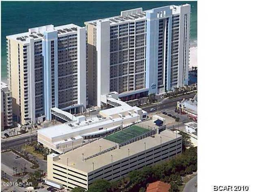 WELCOME TO PARADISE!!! GULF FRONT, end unit, tastefully decorated,1 BR/1 BA Condo. Living area has a large side window as well as sliding glass doors that open to your large balcony.  Master Suite has a large window with  gulf views. AC & hot water heated replaced in 2014. Located in the heart of Panama City Beach, close to Pier Park shopping, entertainment & restaurants. Over 600 feet of sugar white sand beach, three outdoor pools, 2 indoor heated pools, a wading pool with waterfall, 2 bars and 2 hot tubs. Majestic Beach is a full service resort and also features a private owner's lounge, 130 seat stadium movie theater, power point presentation center, conference facilities, large state of the art fitness center with sauna and steam rooms, spa services, a ground floor market with Starbuck's coffee, and much more!  Furniture is left at the convenience of the seller and has no contributory value.  Enjoy the spectacular sunset views over the gulf.  Enjoy the 4th of July fireworks presentation right from your balcony.  Don't miss your opportunity to own the largest 1 BR floor plan in Majestic at such a great price!!!