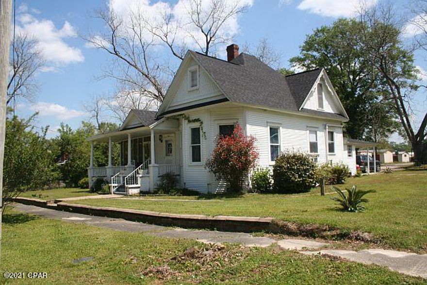 Lots of space at a great price!!! This 100 + year old Victorian sits on a quiet street on a beautiful lot in a quiet area of Bonifay.  City Water & City Sewer service.  It is currently being used as a rental, but with some work could be brought back to it's glory days. There is a total of 4 bedrooms, a bonus room, and 3 baths.  There is a screened in porch on the front NW corner of the home and a nice front porch facing the street.  This place renovated would be magnificent!!!  Call today to see it for yourself and consider the possibilities!!!!