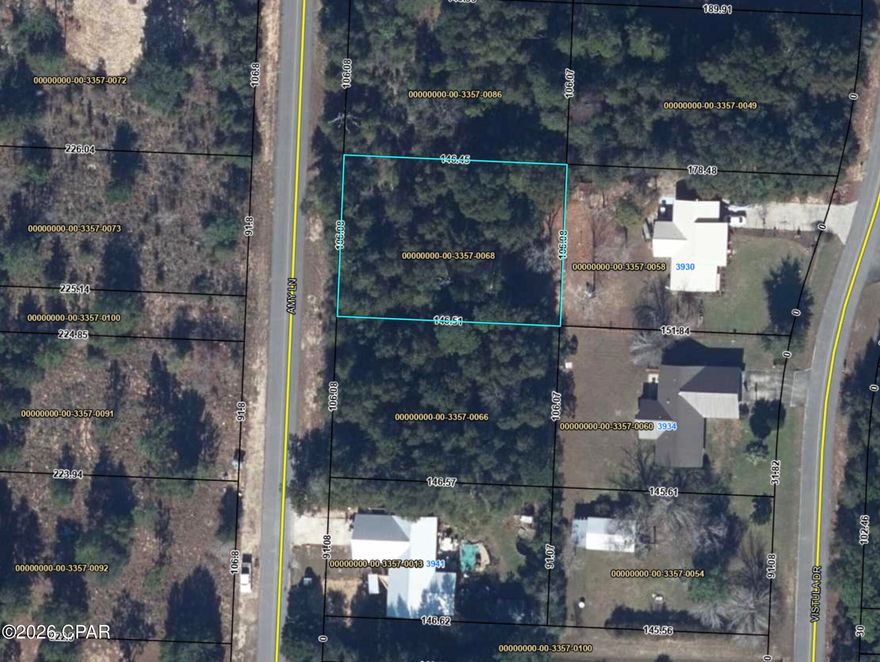 Build your dream home on this spacious 0.357-acre lot on Amy Lane in Sunny Hills, Florida. A peaceful, no-HOA setting surrounded by nature. Located in the desirable Sunny Hills area. Enjoy nearby lakes, parks, and the Sunny Hills Golf Club, all while being a short drive to Panama City Beach and local conveniences. A perfect opportunity to build, invest, or create your own quiet retreat.