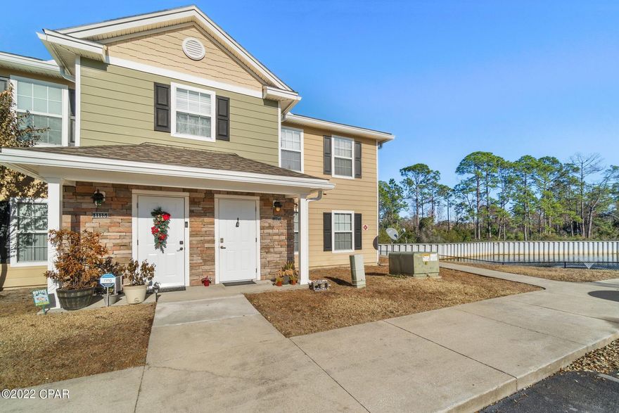 Nautilus Cove is a gated condominium community in the heart of beautiful Panama City Beach. Nautilus Cove offers several amenities, including a large resort-style pool, fitness center, clubhouse with a full kitchen, children's playground, and pet-friendly walking stations. Located in central Panama City Beach, you are close distance to the beautiful Emerald waters of the Gulf and less than 2 miles from Pier Park, where you will find great restaurants, entertainment, and shopping. All measurements and information are to be verified by the buyer. Unit 1107 is a beautiful quiet corner unit by the pond. Unit available for move in March 1st.