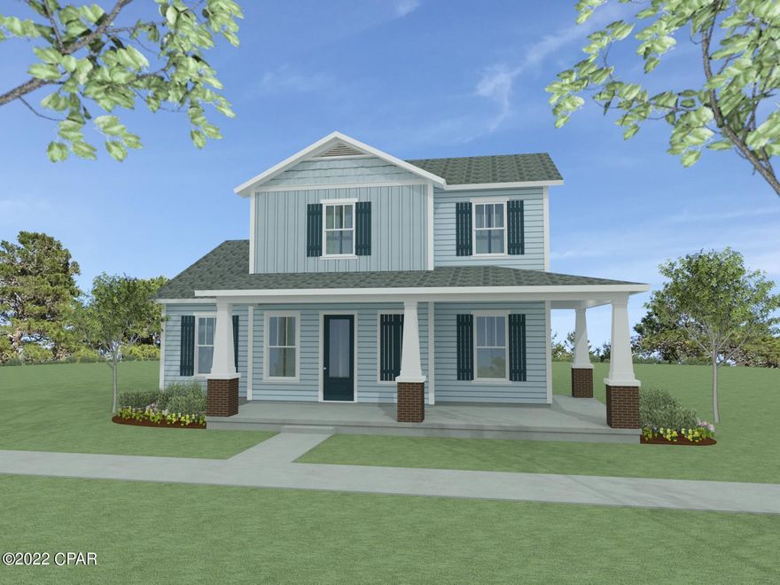 The Avalon plan by Samuel Taylor Homes is in waterfront SweetBay! This home has a main-level primary suite, 3 additional bedrooms, a huge loft / bonus and large covered front and rear porches!  SweetBay is a walkable and golf cart community with unrivaled amenities: dock with North Bay access for kayaking, paddle boarding, and fishing, parks, resort style pools, basketball and sports court, bay-front beach, miles of trails, wifi in parks, and future amenities including a town center and marina! New home buyers even get priority access to top-rated University Academy!